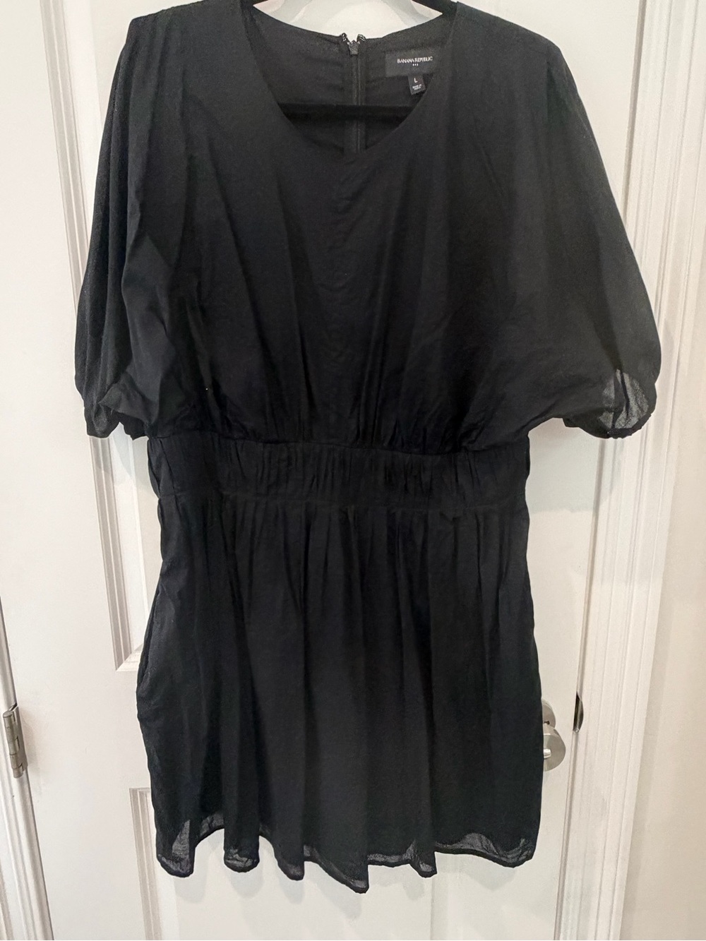 Banana Republic Black Dress dress up or down